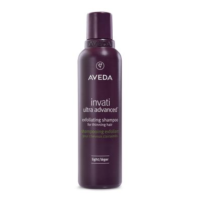 Aveda Invati Ultra Advanced Exfoliating Shampoo Light Step 1 of 4 Reduces Hair Loss by 77 for Fine to Medium Thinning Hair Types Normal to Oily Scalp 95 Naturally Derived, 6.7 Fl Oz