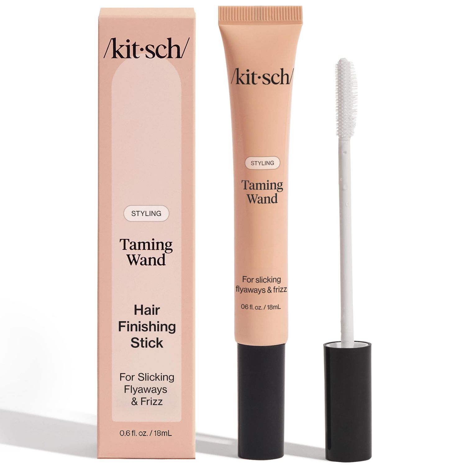 Kitsch Fly Away Stick for Hair - Edge Control Stick for Flyaways, Baby Hairs &amp; Bangs - Taming Wand Hair Mascara - Travel Size Styling Essential - 18mL