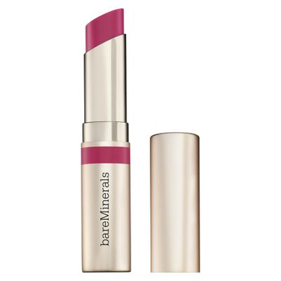 bareMinerals Dewy Lip Gloss-Balm, Hydrating Lip Gloss Tinted Lip Balm Hybrid, Shine Finish 24 Hour Hydration, For Soft Smooth Lips, Non Sticky, Vegan