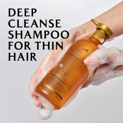 LA'DOR Dermatical Anti Hair Loss & Hair Growth Shampoo - Deep Cleanse, Nourish, Soothe Damaged Scalp wSalicylic Acid, Dexpanthenol, Niacinamide, Menthol 17.9 Fl Oz, Thinning & Damaged Hair
