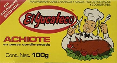 El Yucateco Achiote Paste 3.5 OZ Pack of 3
