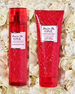 Bath and Body Works - You&#39;re the One - Gift Set - Fine Fragrance Mist &amp; Body Cream Packaging Varies