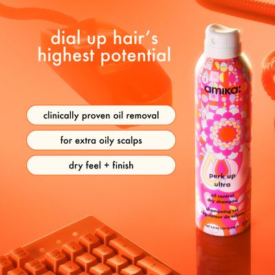 amika Perk Up Ultra Oil Control Dry Shampoo, 9.5oz