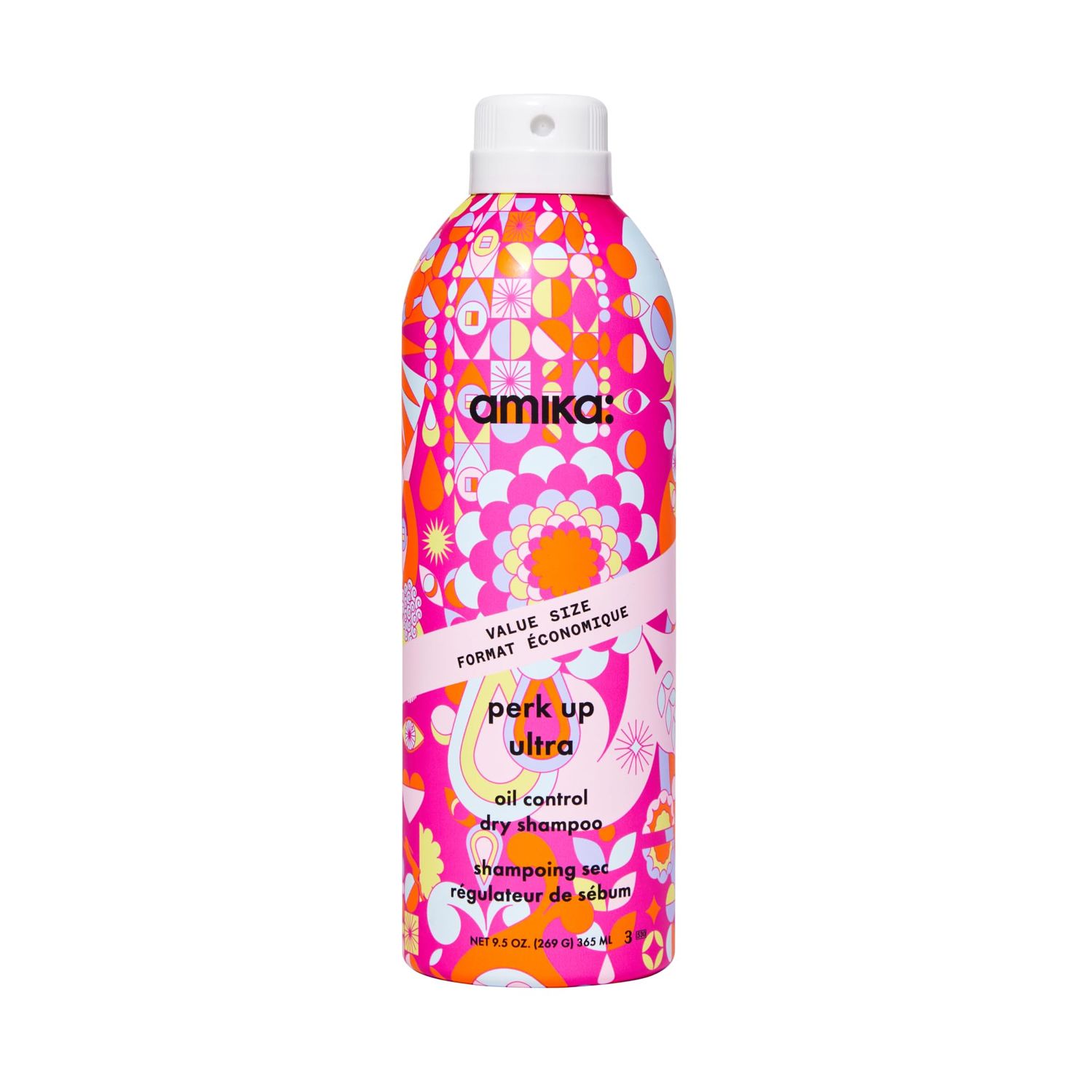 amika Perk Up Ultra Oil Control Dry Shampoo, 9.5oz