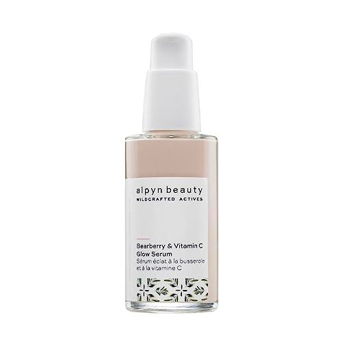 Alpyn Vitamin C &amp; Bearberry Instant Glow Serum Delivers an Instant Glow While Fading the Look of Dark Spots 1.7 oz 50 ml