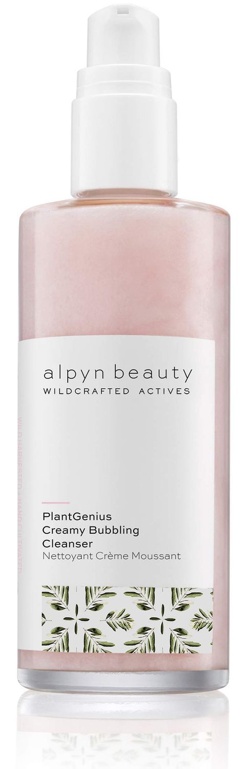 Alpyn Creamy Bubbling Cleanser with Fruit Enzymes &amp; AHA&#39;s Removes Makeup, Dirt &amp; Grime, Refines the Look of Pores, Dissolves Excess Oil, Gently Exfoliates Dead Surface Cells 4 oz 118 ml