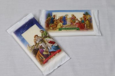 Traditional Polish Christmas Wafers oplatki - 10 large Christmas Wafers