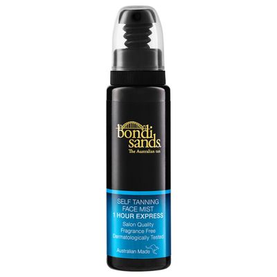 Bondi Sands 1 Hour Express Self Tanning Face Mist Lightweight Dual Action Formula, Dermatologically tested, Suitable for Sensitive Skin 2.36 Fl Oz