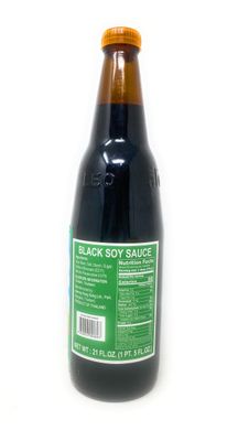 Kwong Hung Seng Black Soy Sauce 21oz 1pt. 5oz, 1 Pack