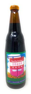 Kwong Hung Seng Black Soy Sauce 21oz 1pt. 5oz, 1 Pack