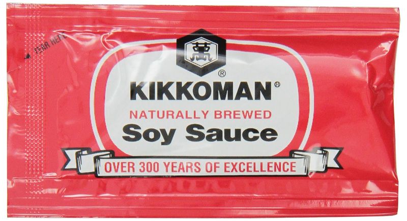 Kikkoman Soy Sauce Packets, 500 Count Pack of 1