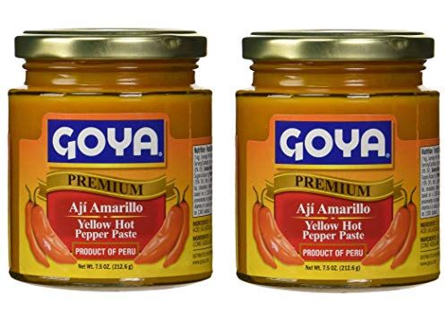 Goya Yellow Hot Pepper Paste 7.5 oz - Aji Amarillo 2 Pack
