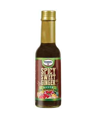 Kendel Spicy Sweet Ginger Sauce - Authentic Jamaican Ginger &amp; Pepper Sauce, 142ml Perfect for Sweet and Spicy Dishes, Marinades &amp; Table Seasoning
