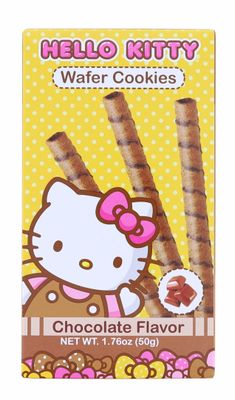 Hello Kitty Chocolate Wafer Cookies 1.58 Ounce Pack