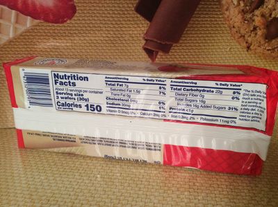 Strawberry wafers 4 pack