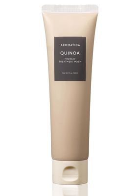 AROMATICA Quinoa Protein Hair Treatment 5.41oz 160ml, Silicone free, Sulfate FreeNourish, Moisturizes, and Adds Shine