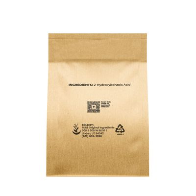 Pure Original Ingredients Salicylic Acid Crystals 4 oz 2-Hydroxybenzoic Acid, Always Pure, No Fillers Or Additives