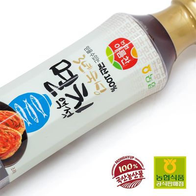 NongHyup Fermented Anchovy Fish Sauce, Product of Korea, All Natural, Perfect for Side Dishes, ?? ????, ???? 100 ??? 500g