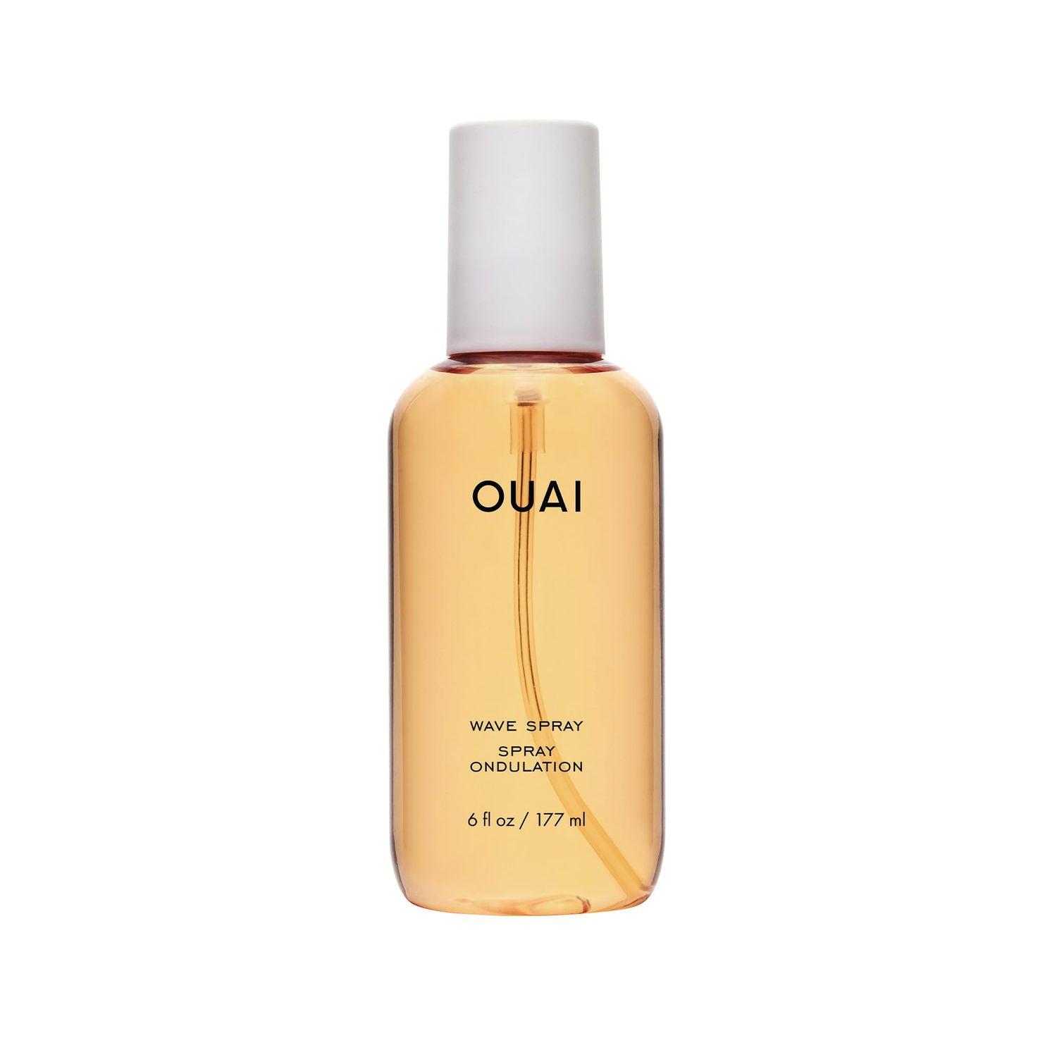 OUAI Wave Spray - Texture Spray for Hair with Coconut Oil &amp; Rice Protein - Adds Texture, Volume &amp; Shine for Beach Waves - Paraben Free, Safe for Color &amp; Keratin-Treated Hair 6 fl oz