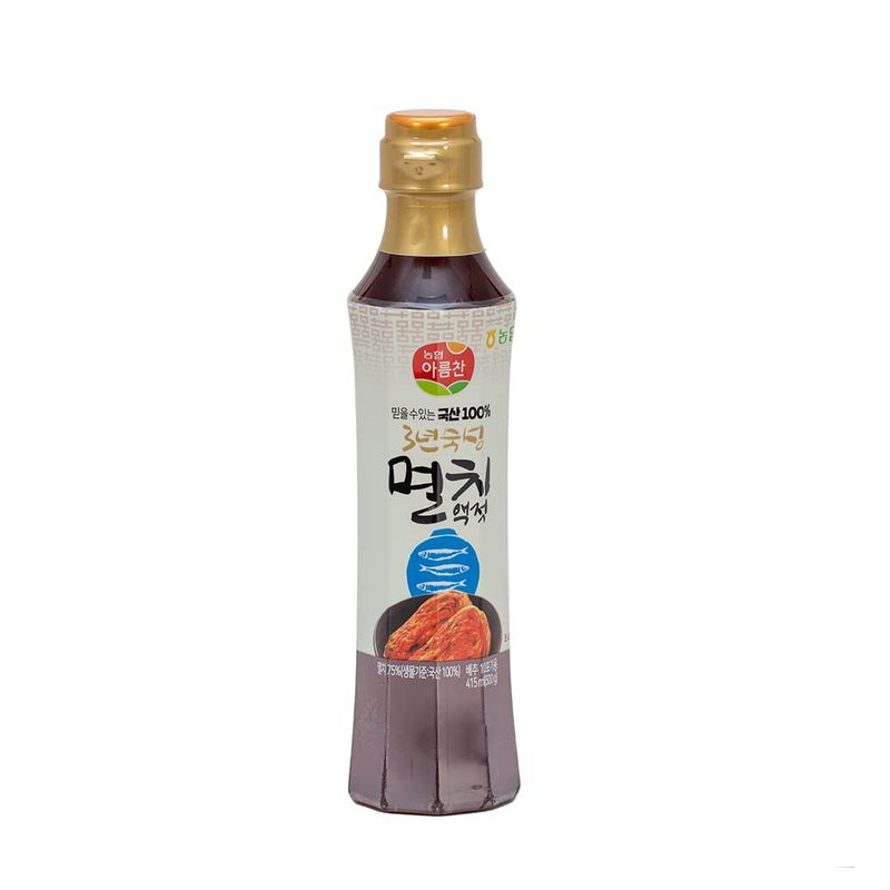 NongHyup Fermented Anchovy Fish Sauce, Product of Korea, All Natural, Perfect for Side Dishes, ?? ????, ???? 100 ??? 500g