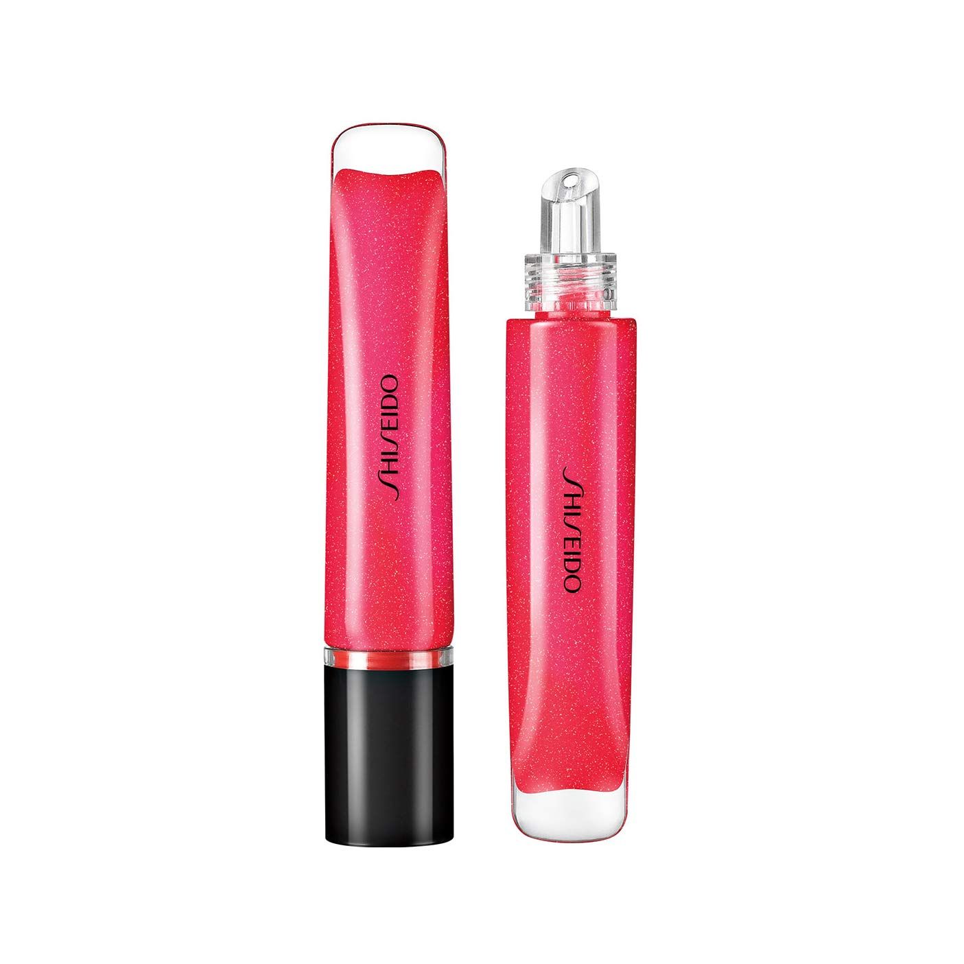 Shiseido Shimmer GelGloss, Shin-Ku Red 07 - High-Shine Lip Gloss for Mirror-Like Crystalline Finish - 12-Hour Hydration - Weightless &amp; Non-Sticky