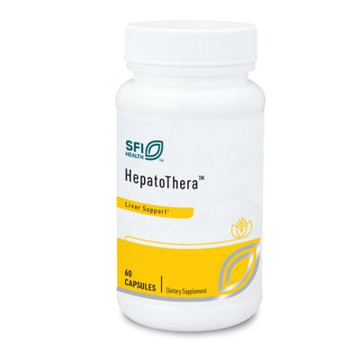 Klaire Labs Hepatothera - Liver Support Complex with Milk Thistle &amp; NAC 60 Capsules