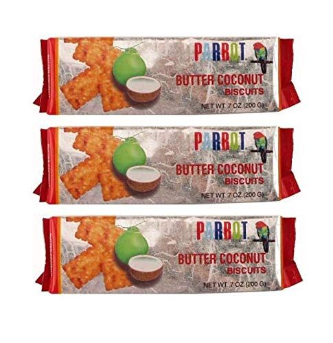 Parrot Butter Coconut Biscuits 3 Pack, Total of 21oz