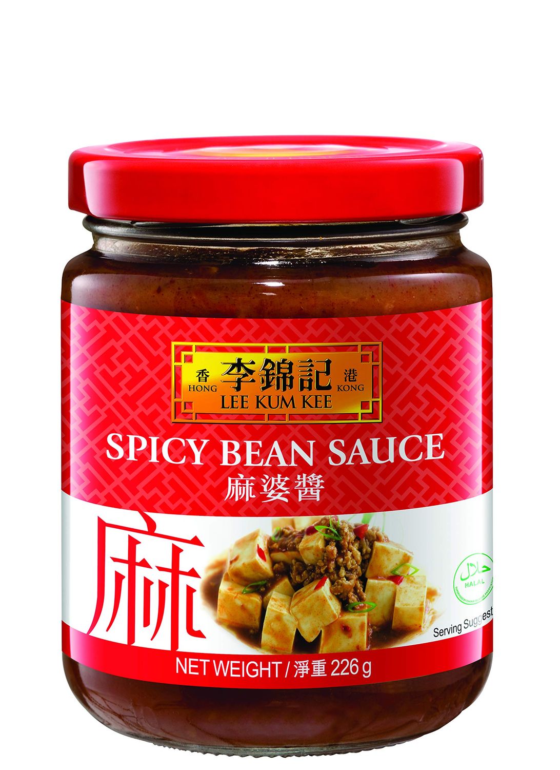 Lee Kum Kee Spicy Bean Sauce Ma Po, 8-Ounce Jars Pack of 4