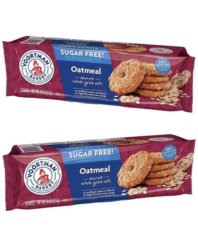 Voortman Bakery Sugar Free Oatmeal Cookies Pack of 2 Really delicious!