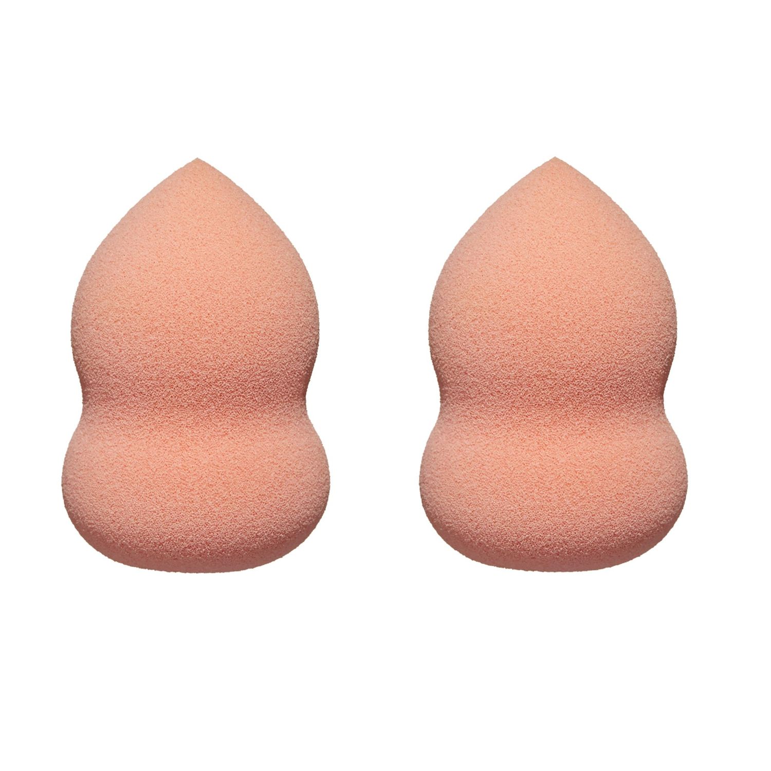e.l.f. Blending Sponge Duo, Multi-Sided Makeup Sponges For Easy Blending Of Concealer, Foundation, Contour &amp; more, Vegan &amp; Cruelty-Free