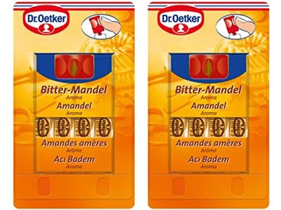 Dr. Oetker Bitter-Mandel Aroma 2 Pack 16 ml Each Pack is 8 ml, 2 x 4 ml Almond Flavoring