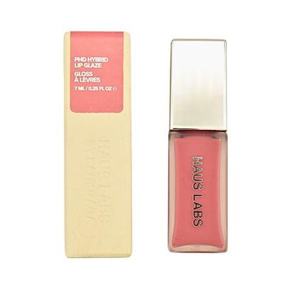 Haus Labs PhD Hybrid Lip Glaze Plumping Gloss - Macaron - Cool Pink