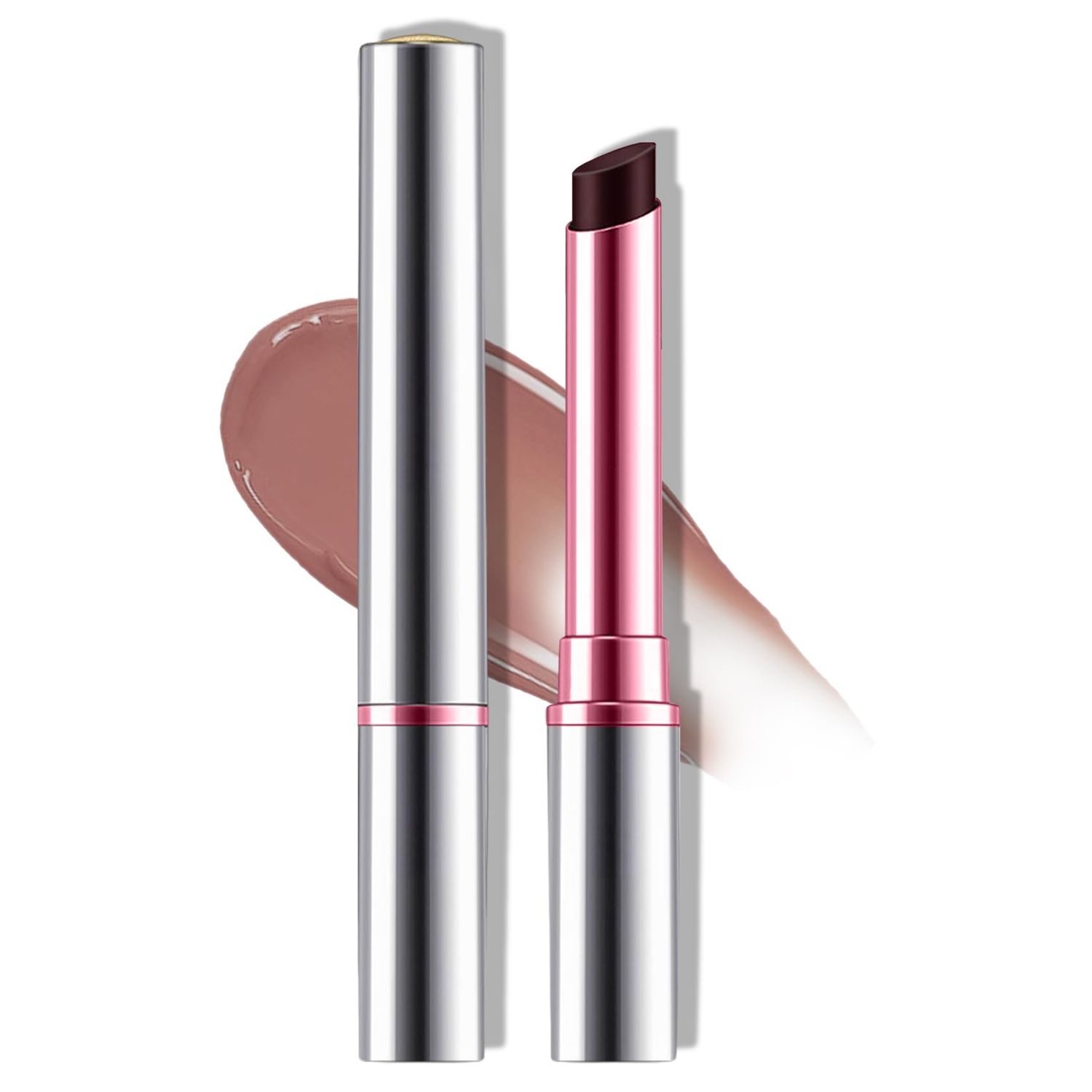 IONSGAKO Honey Lipstick Tinted Black Lip Balm Hydrating Sheer Natural Glossy Finish Lipstick for Women Buildable Lip Color Moisturizing Lip Care Balm for Dry Lips, Vegan &amp; Cruelty-Free, Black Candy