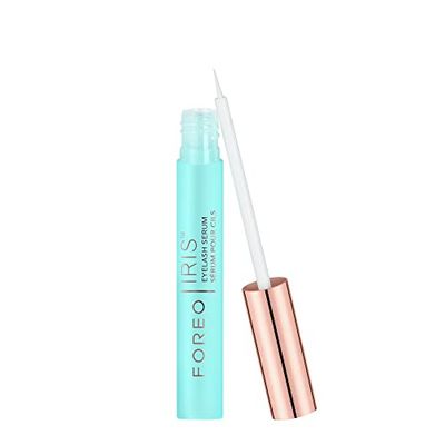 FOREO IRIS Eyelash Serum - Volume, Protection, Strength - Longer Lashes and Eyebrows - Concentrated Lash Serum for Eyebrow and Eyelash Growth- Phytokeratin, Arginine &amp; HA - Fragrance Free - 0.15 fl.oz
