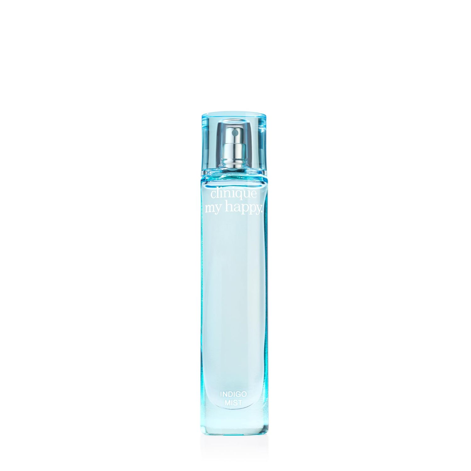 Clinique My Happy Fragrance Spray, Indigo Mist Notes of Green Melon Dewy Bluebells, Mini Travel Size, 0.5 Fl Oz