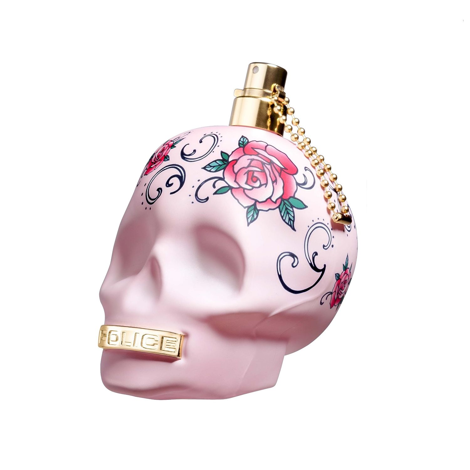 POLICE To Be Tattooart For Woman - Fragrance For Women - Floral Fruity Gourmand Scent - Creamy Sandalwood And A Powdery-Sweet Marshmallow Accord - Eye-Catching Skull Bottle - 4.2 Oz EDP Spray