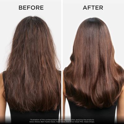 Kerastase Gloss Absolu All-In-One Anti-Frizz Smoothing Spray - Fights Frizz &amp; Humidiity, Detangles &amp; Instantly Softens, For Glossy &amp; Bouncy Hair, 6.4 Fl Oz