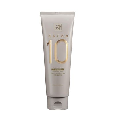 Mise En Scene Salon 10 Protein Treatment for Severe Damaged Hair - Low Porosity Hair Care, Deep conditioner with Floral Fragrance, 10-Second Protein Recover, Korean hairproduct 8.45 Fl. Oz. 250ml