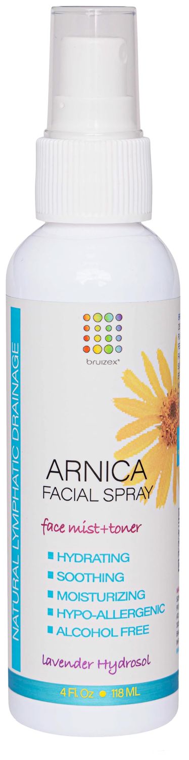 Arnica Montana Hydrating Face Mist, Soothing &amp; Rejuvenating Facial Spray, Face Toner for Sensitive Skin, Face Puffiness Reduction, Suitable for All Skin Types, Lavender Face Spray, 4 Fl Oz