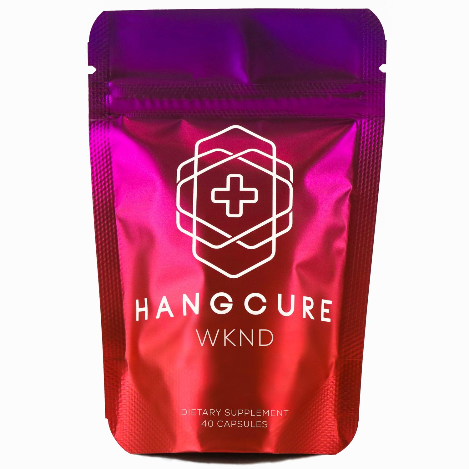 Hangcure WKND, Liver Detox Supplement &amp; Social Essentials, Contains Cysteine, Rosemary Leaf, B-Vitamins, L-Theanine 40 Capsules