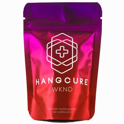 Hangcure WKND, Liver Detox Supplement &amp; Social Essentials, Contains Cysteine, Rosemary Leaf, B-Vitamins, L-Theanine 40 Capsules