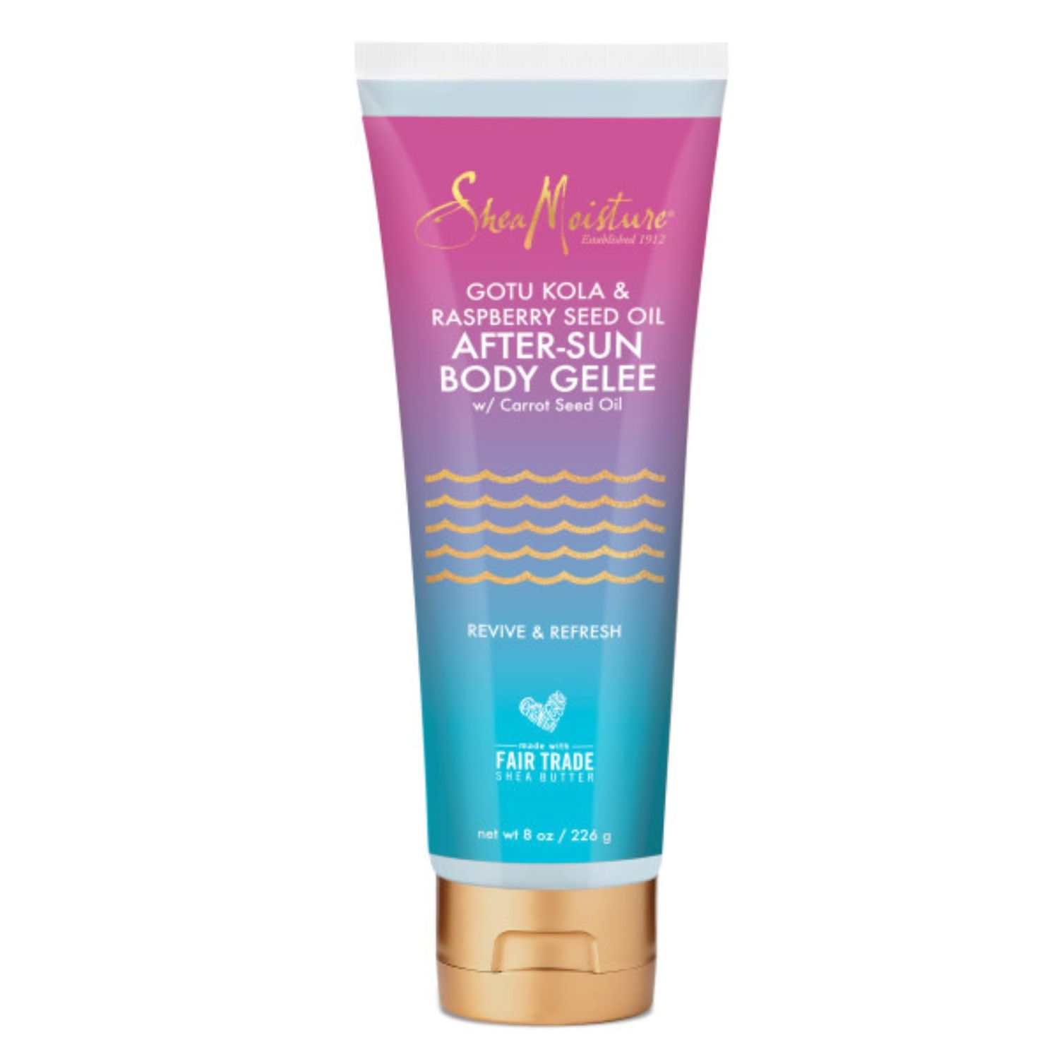 Sheamoisture Gotu Kola &amp; Raspberry Seed Oil After Sun Body Gelee, 8oz, pack of 1