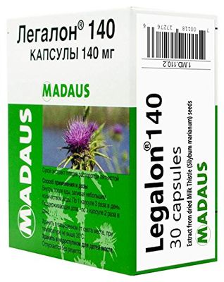 Legalon 30 capsules 140mg Milk Thistle Extract