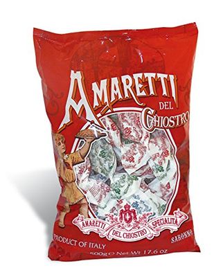 Crunchy Amaretti Cookies Cello Bag 17.6 oz