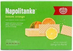 Napolitanke Lemon and Orange Wafers 330g