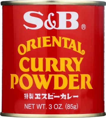 S&amp;B Curry Powder, Oriental, 3 oz 85 g Pack of 2