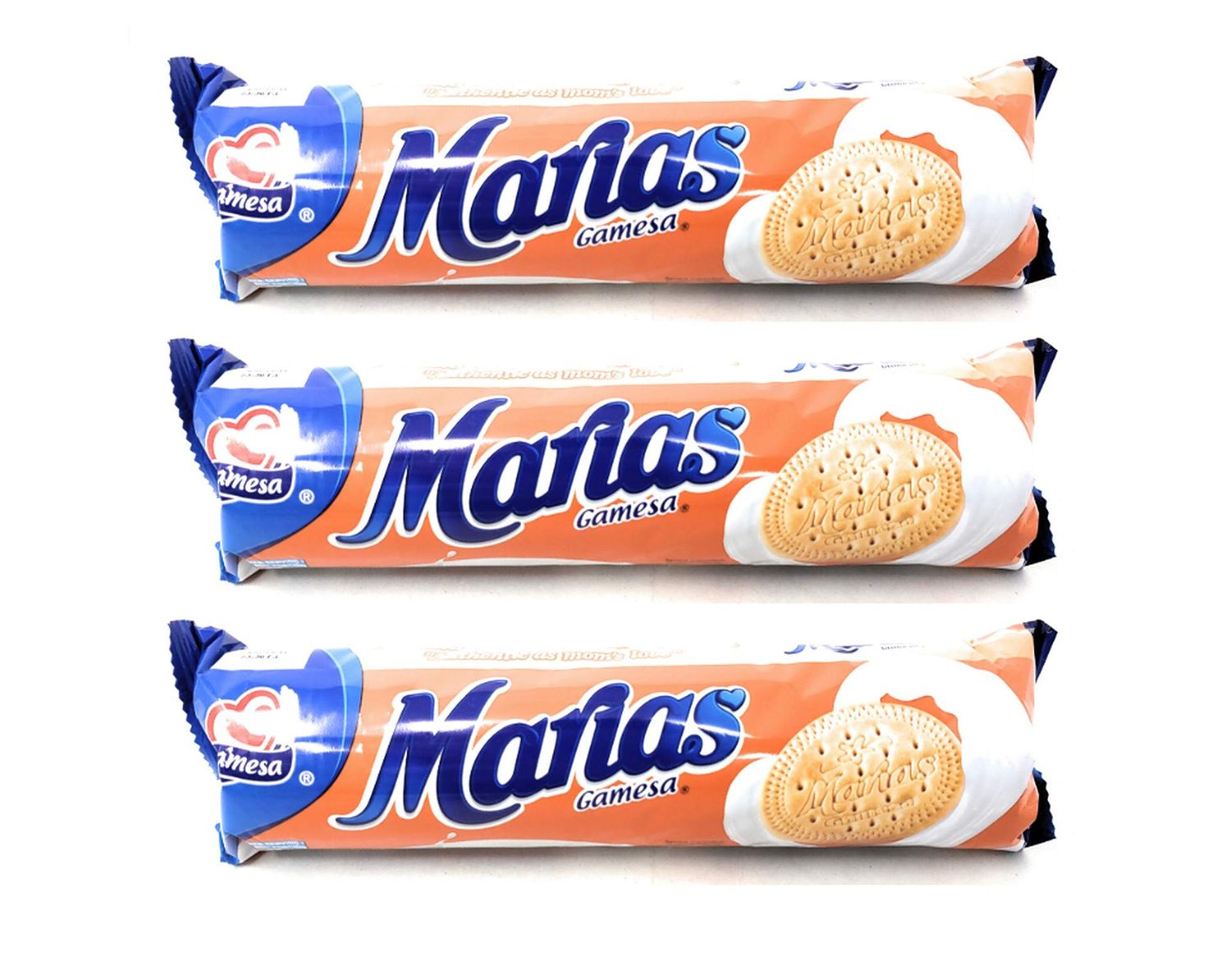 Gamesa Maria Cookies 3 Pack, Total of 14.7oz