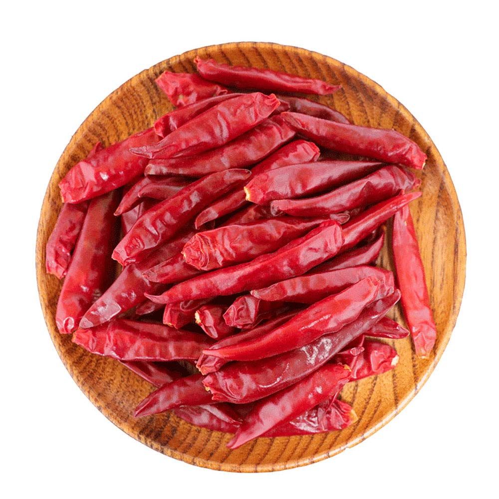 Szechuan Dried Chili 8 oz, Whole Dry Red Chilies Pepper, Used in Mexican, Chinese, Thai Dishes, for Chili Oil, Paste, and Sauce