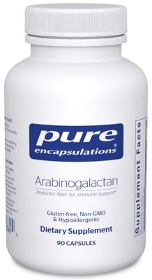 Pure Encapsulations Arabinogalactan Supplement for Liver Support, Immune Support and Colon Health 90 Capsules