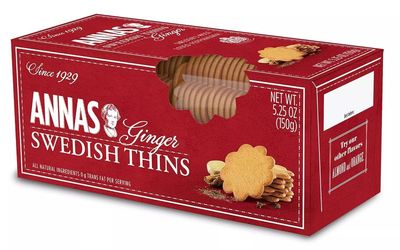 Anna&#39;s Swedish Thins Ginger -- 5.25 oz Pack of 1